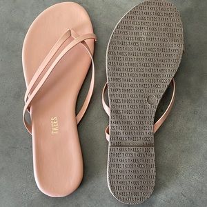 Tkees size 10. Brand new. Peachy color